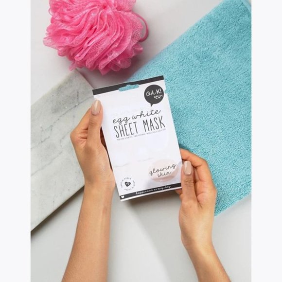 Oh K! Egg White Sheet Mask NEW NWT Anti-aging - Picture 11 of 12